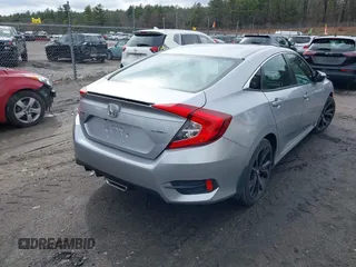 2019 Honda Civic Sport with VIN 2HGFC2F86KH548823, listed as a IAAI auction lot 41898140 with 39,907 mi miles and . Bid and sale history available at DreamBid. Image 4.