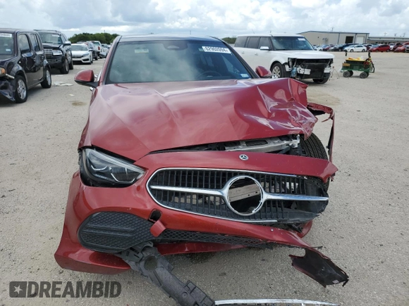2023 Mercedes-Benz C 300 z VIN W1KAF4GB7PR103025, wystawiony jako Copart lot #62902094 z przebiegiem 38 145 mil mil oraz Szkoda całkowita • Salvage title. Historia ofert i sprzedaży dostępna na DreamBid. Obrazek 5.