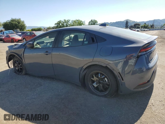 2024 Toyota Prius LE with VIN JTDACAAUXR3019525, listed as a Copart auction lot 54252195 with 22,473 mi miles and Non Repairable. Bid and sale history available at DreamBid. Image 2.