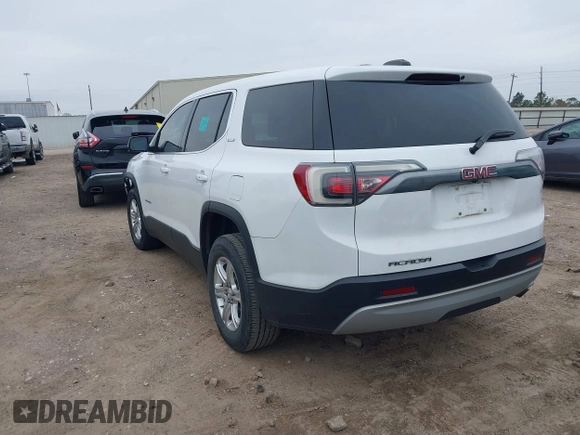 2019 GMC Acadia SLE with VIN 1GKKNKLA9KZ199479, listed as a IAAI auction lot 41580039 with 87,260 mi miles. Bid and sale history available at carsss.com. Image 3.
