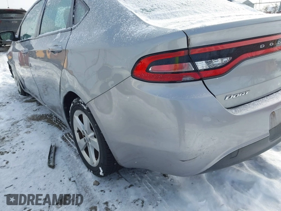 2015 Dodge Dart SXT with VIN 1C3CDFBB4FD132199, listed as a IAAI auction lot 41333366 with 84,504 mi miles and . Bid and sale history available at DreamBid. Image 6.