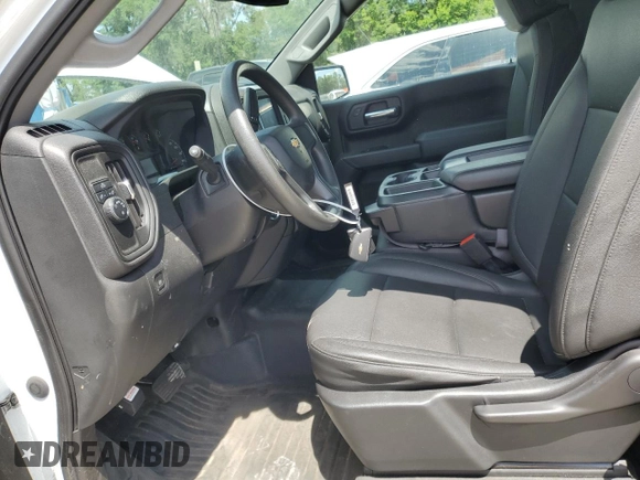 2023 Chevrolet Silverado 1500 Work Truck with VIN 3GCNAAEK1PG354604, listed as a Copart auction lot 55386455 with 100,453 mi miles and Clean Title. Bid and sale history available at DreamBid. Image 7.