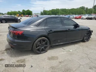 2023 Audi S4 Premium Plus z VIN WAUB4AF49PA010329, wystawiony jako Copart lot #57751685 z przebiegiem 26 608 mil mil oraz Szkoda całkowita • Salvage title. Historia ofert i sprzedaży dostępna na DreamBid. Obrazek 3.