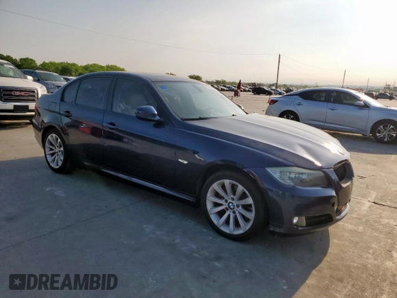 2011 BMW 3 Series 328i with VIN WBAPH5C50BA443612, listed as a Copart auction lot 53496115 with Not Provided miles and Salvage Title. Bid and sale history available at carsss.com. Image 4.