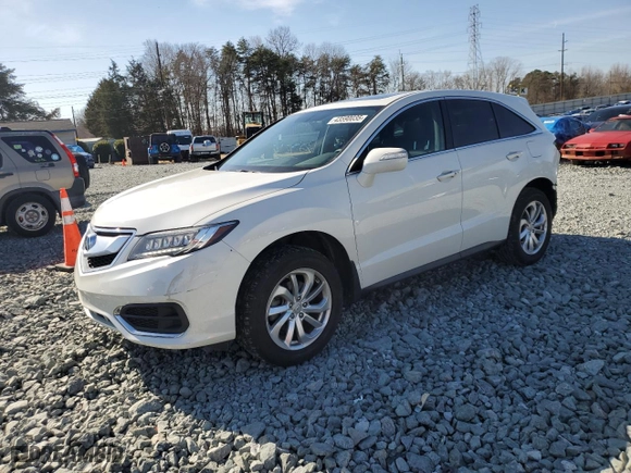2018 Acura RDX with VIN 5J8TB3H36JL014221, listed as a Copart auction lot 43590035 with 72,916 mi miles and Salvage Title. Bid and sale history available at carsss.com. Image 1.