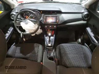 2021 Nissan Kicks S with VIN 3N1CP5BV5ML539143, listed as a Copart auction lot 45693805 with 34,537 mi miles and Salvage title. Bid and sale history available at DreamBid. Image 8.