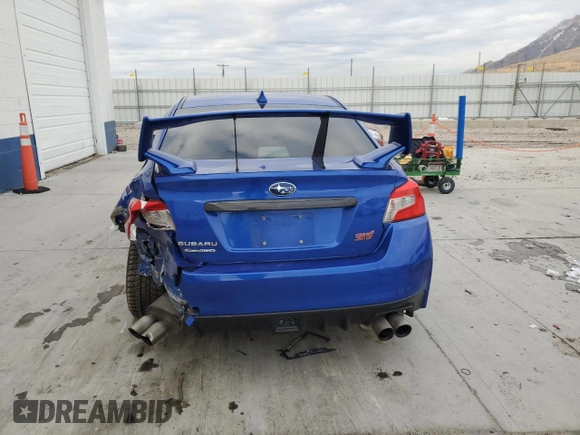 2016 Subaru WRX STI with VIN JF1VA2M6XG9817081, listed as a Copart auction lot 87374724 with 87,564 mi miles and Salvage title. Bid and sale history available at DreamBid. Image 6.