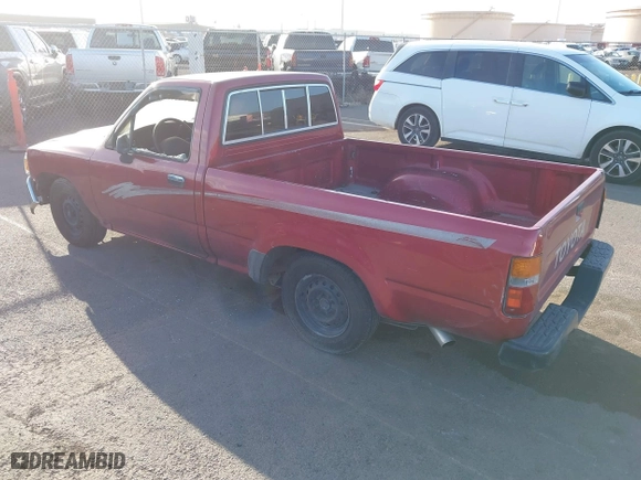 1993 Toyota 2WD Pickups DX with VIN JT4RN81P1P5162011, listed as a IAAI auction lot 41721589 with 207,489 mi miles. Bid and sale history available at carsss.com. Image 3.