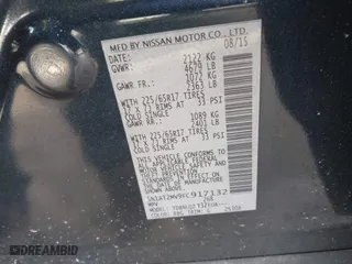 2015 Nissan Rogue S with VIN 5N1AT2MV9FC917132, listed as a IAAI auction lot 41768468 with 110,797 mi miles. Bid and sale history available at carsss.com. Image 9.