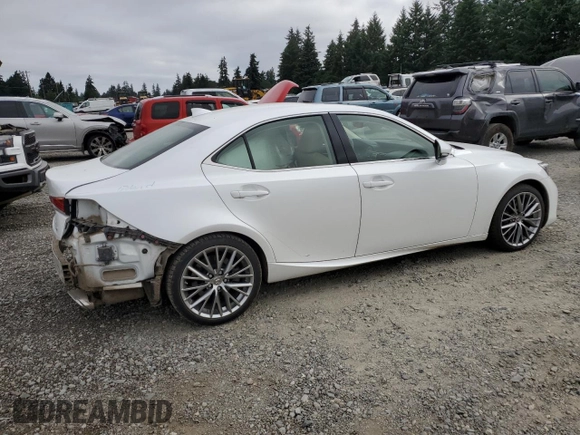 2018 Lexus IS 300 with VIN JTHC81D26J5031571, listed as a Copart auction lot 63292345 with 26,726 mi miles and Salvage title. Bid and sale history available at DreamBid. Image 3.