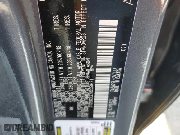 2024 Lexus NX 350 Premium with VIN 2T2GGCEZ1RC058474, listed as a Copart auction lot 50623135 with 4,767 mi miles and Salvage title. Bid and sale history available at DreamBid. Image 13.