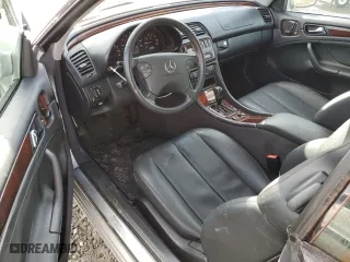 2002 Mercedes-Benz CLK-Class with VIN WDBLK65GX2T122333, listed as a Copart auction lot 52389475 with 62,752 mi miles and Salvage Title. Bid and sale history available at carsss.com. Image 8.