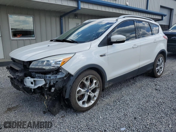 2015 Ford Escape Titanium z VIN 1FMCU9J90FUC41606, wystawiony jako Copart lot #57458455 z przebiegiem 71 671 mil mil oraz Szkoda całkowita • Salvage title. Historia ofert i sprzedaży dostępna na DreamBid. Obrazek 1.