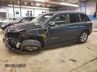 2015 Jeep Compass Sport with VIN 1C4NJDBB6FD177260, listed as a Copart auction lot 87327684 with Not Provided miles and Salvage Title. Bid and sale history available at carsss.com. Image 1.