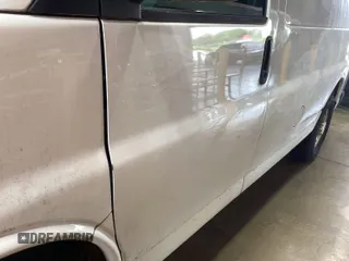 2011 Chevrolet Express Cargo Van with VIN 1GCWGFCA3B1169746, listed as a IAAI auction lot 42199880 with 189,261 mi miles. Bid and sale history available at carsss.com. Image 1.