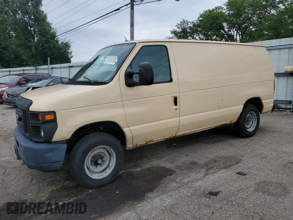 2011 Ford Econoline Cargo Commercial with VIN 1FTNE1EW2BDB24406, listed as a Copart auction lot 61331915 with 238,366 mi miles and Clean title. Bid and sale history available at DreamBid. Image 1.