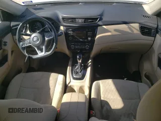 2017 Nissan Rogue SV with VIN 5N1AT2MT1HC844145, listed as a Copart auction lot 49464715 with 80,291 mi miles and Salvage Title. Bid and sale history available at carsss.com. Image 8.