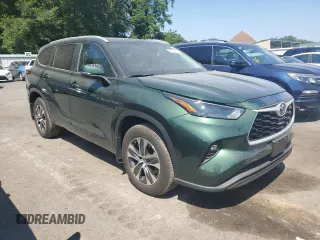 2024 Toyota Highlander LE with VIN 5TDKDRBH5RS539941, listed as a Copart auction lot 66312625 with 19,189 mi miles and Salvage title. Bid and sale history available at DreamBid. Image 4.