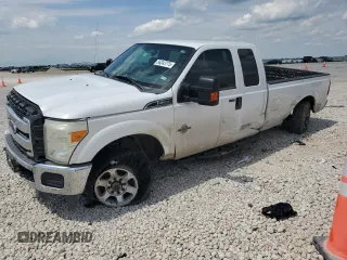 2013 Ford F-250 XL with VIN 1FT7X2BT2DEA84599, listed as a Copart auction lot 56243775 with 264,259 mi miles and Salvage title. Bid and sale history available at DreamBid. Image 1.