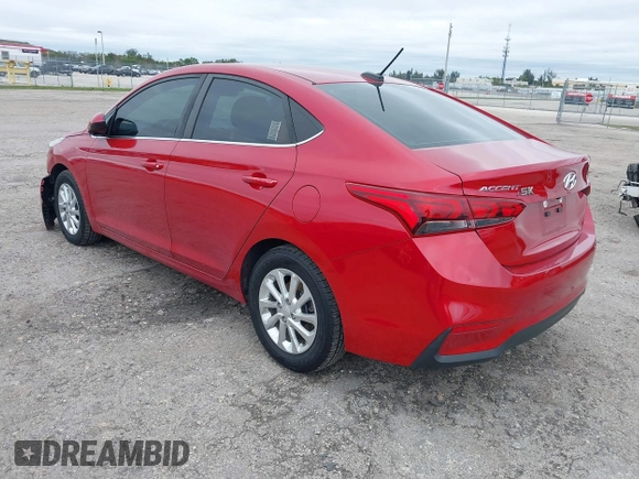 2019 Hyundai Accent SE with VIN 3KPC24A35KE065900, listed as a IAAI auction lot 41409803 with 33,917 mi miles. Bid and sale history available at carsss.com. Image 3.
