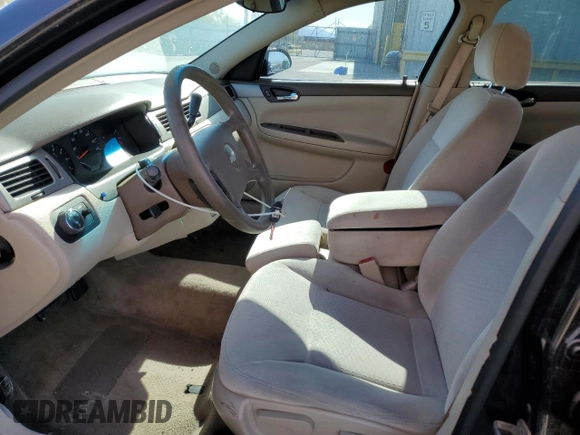 2008 Chevrolet Impala with VIN 2G1WS583881249199, listed as a Copart auction lot 53579305 with 160,956 mi miles and Salvage Title. Bid and sale history available at DreamBid. Image 7.