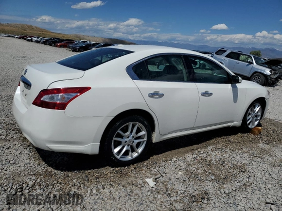 2011 Nissan Maxima S with VIN 1N4AA5AP1BC826972, listed as a Copart auction lot 57512745 with 112,027 mi miles and Salvage title. Bid and sale history available at DreamBid. Image 3.