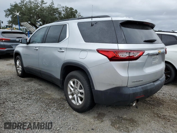 2020 Chevrolet Traverse LT Cloth with VIN 1GNERGKW6LJ129954, listed as a Copart auction lot 76847314 with Not Provided miles and Non Repairable. Bid and sale history available at carsss.com. Image 2.