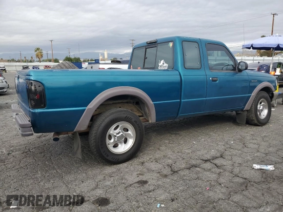 1997 Ford Ranger XLT with VIN 1FTCR15X0VPB28557, listed as a Copart auction lot 81848864 with 137,598 mi miles and Salvage Title. Bid and sale history available at DreamBid. Image 3.
