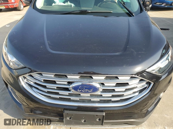 2019 Ford Edge SEL with VIN 2FMPK3J97KBB19684, listed as a Copart auction lot 57211945 with Not provided miles and Salvage title. Bid and sale history available at DreamBid. Image 12.