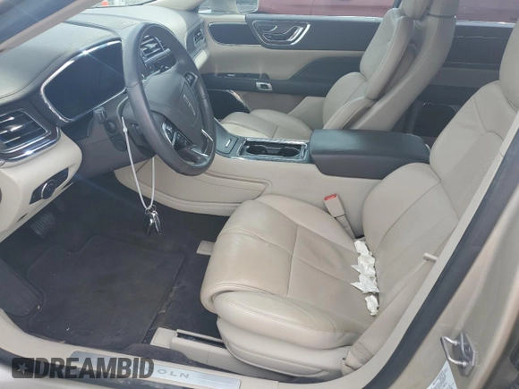2017 Lincoln Continental Reserve with VIN 1LN6L9RP4H5608197, listed as a Copart auction lot 78351454 with 45,765 mi miles and Non Repairable. Bid and sale history available at carsss.com. Image 7.