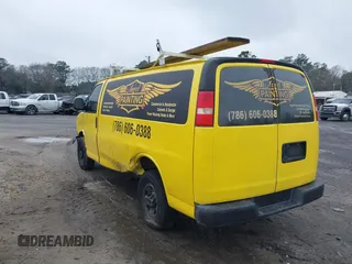 2007 Chevrolet Express Cargo with VIN 1GCGG25V771104970, listed as a IAAI auction lot 41629705 with 235,031 mi miles and . Bid and sale history available at DreamBid. Image 3.
