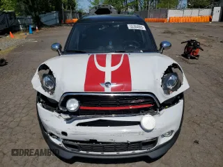 2015 MINI Countryman John Cooper Works with VIN WMWXD1C58FWS34860, listed as a Copart auction lot 55384065 with 48,709 mi miles and Salvage Title. Bid and sale history available at DreamBid. Image 5.