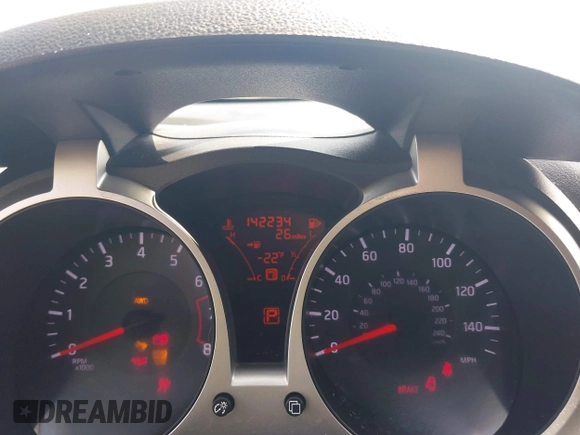 2013 Nissan Juke SV with VIN JN8AF5MV3DT225690, listed as a IAAI auction lot 42146596 with 142,234 mi miles and . Bid and sale history available at carsss.com. Image 7.
