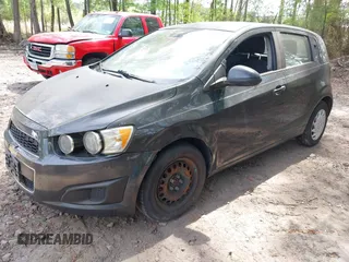 2016 Chevrolet Sonic LS with VIN 1G1JA6SH2G4167608, listed as a IAAI auction lot 42094415 with 100,278 mi miles and . Bid and sale history available at DreamBid. Image 2.