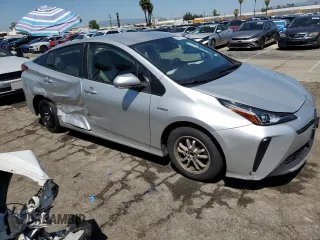 2022 Toyota Prius L Eco with VIN JTDKAMFU1N3179243, listed as a Copart auction lot 52598805 with 0 mi miles and Non Repairable. Bid and sale history available at carsss.com. Image 4.