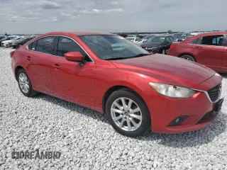 2014 Mazda 6 i Sport with VIN JM1GJ1U68E1157311, listed as a Copart auction lot 50371425 with 211,057 mi miles and Salvage Title. Bid and sale history available at DreamBid. Image 4.