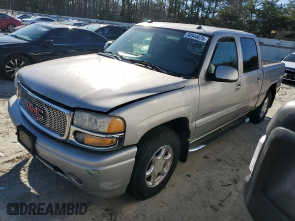 2005 GMC Sierra Denali z VIN 2GTEK63N551145668, wystawiony jako Copart lot #50544675 z przebiegiem Nie podano mil oraz Tytuł czysty. Historia ofert i sprzedaży dostępna na DreamBid. Obrazek 1.