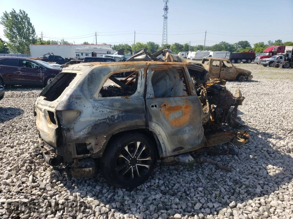 2019 Jeep Grand Cherokee with VIN 1C4RJFC5KC706950, listed as a Copart auction lot 62087695 with Not provided miles and Non repairable. Bid and sale history available at DreamBid. Image 3.