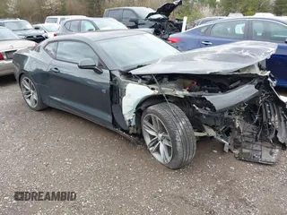 2018 Chevrolet Camaro 1LT with VIN 1G1FB1RS7J0129068, listed as a IAAI auction lot 41689225 with 1 mi miles. Bid and sale history available at carsss.com. Image 1.