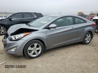 2013 Hyundai Elantra Coupe GS with VIN KMHDH6AE9DU014951, listed as a Copart auction lot 85046264 with 82,059 mi miles and Salvage Title. Bid and sale history available at carsss.com. Image 1.