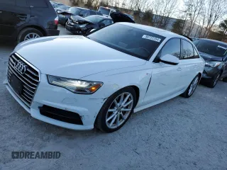 2018 Audi A6 Premium Plus with VIN WAUG3AFC7JN067774, listed as a Copart auction lot 86722554 with 95,937 mi miles and Salvage Title. Bid and sale history available at carsss.com. Image 1.