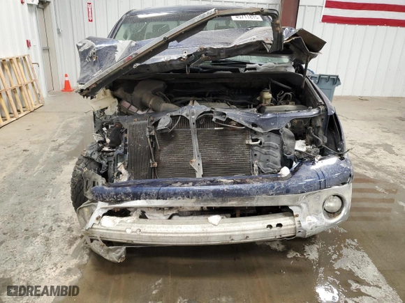 2007 Toyota Tundra SR5 with VIN 5TFBT54157X009858, listed as a Copart auction lot 45711815 with 0 mi miles and Salvage Title. Bid and sale history available at carsss.com. Image 5.