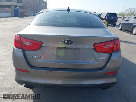 2015 Kia Optima SXL Turbo with VIN 5XXGR4A64FG458369, listed as a IAAI auction lot 42054396 with 143,750 mi miles and . Bid and sale history available at DreamBid. Image 16.