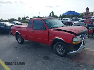 1998 Ford Ranger XL with VIN 1FTYR14U2WPB03559, listed as a IAAI auction lot 40628317 with 20,895 mi miles and . Bid and sale history available at DreamBid. Image 1.