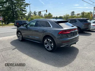 2019 Audi Q8 Prestige z VIN WA1CVAF10KD011090, wystawiony jako Copart lot #57176765 z przebiegiem 87 992 mil mil oraz Tytuł czysty. Historia ofert i sprzedaży dostępna na DreamBid. Obrazek 3.