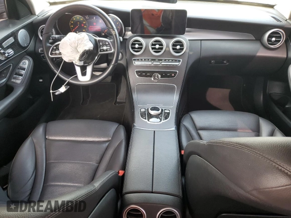 2021 Mercedes-Benz C 300 with VIN W1KWF8DB8MR638345, listed as a Copart auction lot 55027915 with 43,623 mi miles and Clean Title. Bid and sale history available at DreamBid. Image 8.