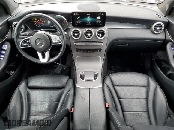 2020 Mercedes-Benz GLC 300 with VIN W1N0G8DB4LF802826, listed as a Copart auction lot 66197315 with 59,211 mi miles and Salvage title. Bid and sale history available at DreamBid. Image 8.