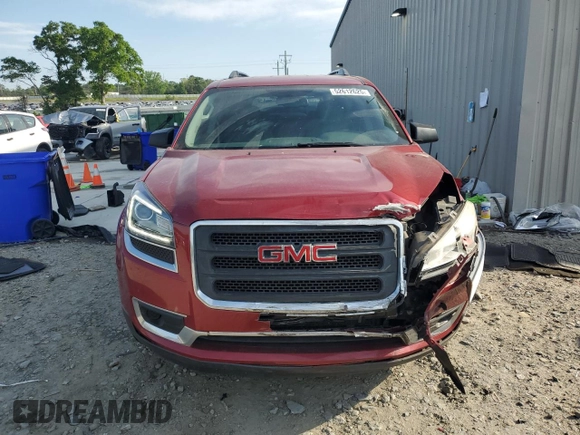 2013 GMC Acadia SLE with VIN 1GKKRPKD4DJ174620, listed as a Copart auction lot 52612625 with 217,792 mi miles and Salvage Title. Bid and sale history available at DreamBid. Image 5.