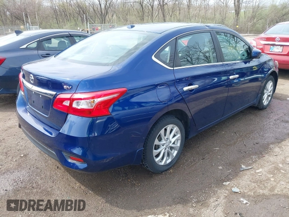 2018 Nissan Sentra S with VIN 3N1AB7AP7JY308165, listed as a IAAI auction lot 41918459 with 52,415 mi miles and . Bid and sale history available at DreamBid. Image 4.