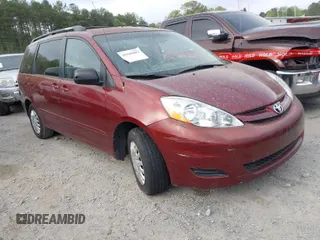 2006 Toyota Sienna CE with VIN 5TDZA23CX6S439265, listed as a IAAI auction lot 41949003 with 301,582 mi miles and . Bid and sale history available at DreamBid. Image 1.